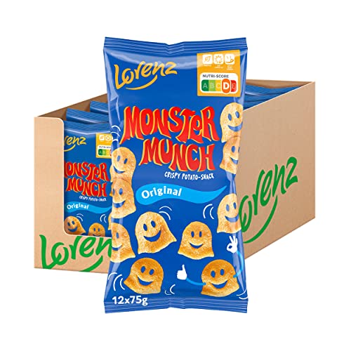 Lorenz Monster Munch Original, 12er Pack (12 x 75 g) von Lorenz Snack World