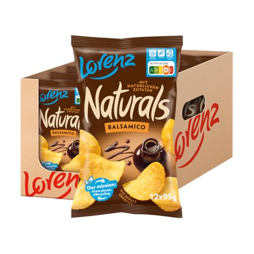 Lorenz Snack World Naturals Balsamico, 12er Pack (12 x 95 g) von Lorenz Snack World