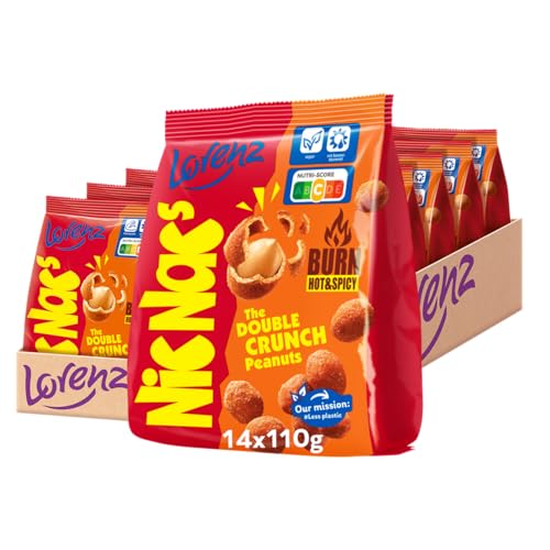 Lorenz Snack World NicNac's Burn, 14er Pack (14 x 110 g) von Lorenz Snack World