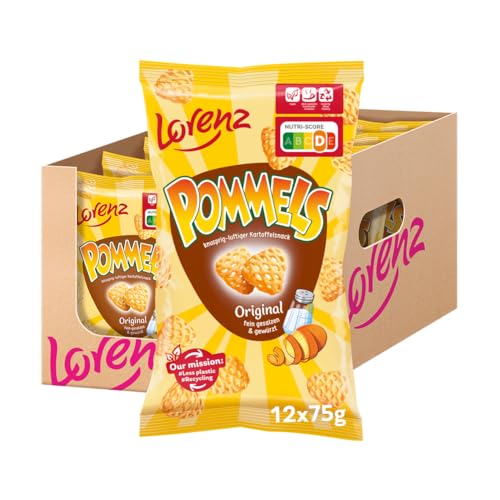 Lorenz Snack World Pommels Original, 12er Pack (12 x 75 g) von Lorenz Snack World