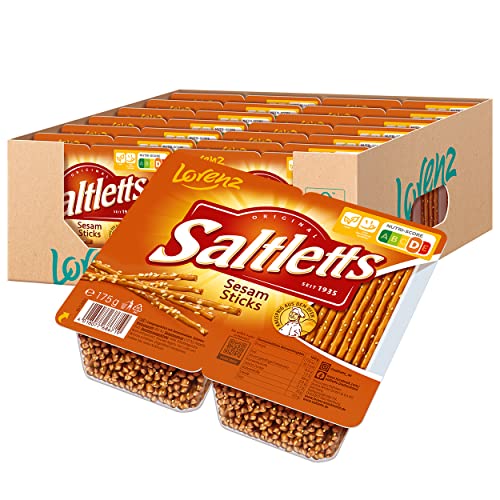 Lorenz Snack World Saltletts Sticks Sesam , 14er Pack (14 x 175 g) von Lorenz Snack World