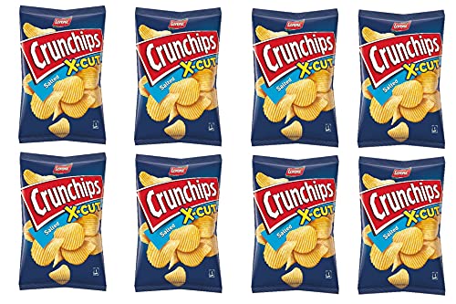 Lorenz Xcut Crunchips gesalzen 150g 8 Stück von Lorenz Snack World