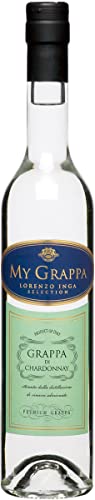 My Grappa di Chardonnay aus Italien - Piemont Rebsorte: Chardonnay (Flasche 0.50 Liter) von Lorenzo Inga