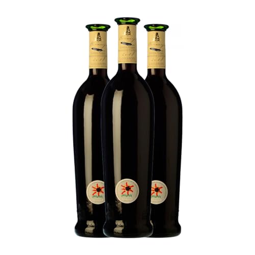 Los Bermejos Maceración Carbónica Listán Schwarz Lanzarote Jung 75 cl (Schachtel mit 3 Flaschen von 75 cl) von Los Bermejos