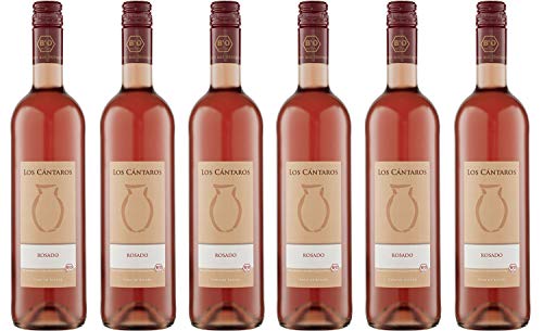 Los Cantaros Rosado Bio Vino De Espana Tempranillo trocken (6 x 0.75l) von Los Cantaros