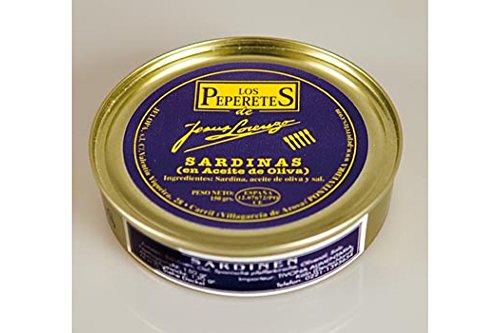 Sardinen in Olivenöl - Sardinas, Los Peperetes, Spanien, 150g von Los Peperetes