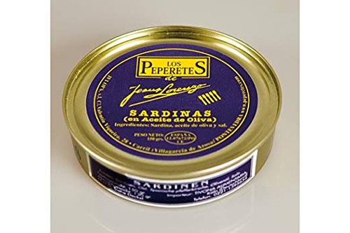 Sardinen in Olivenöl - Sardinas, Los Peperetes, Spanien, 150g Sardinen in Olivenöl - Sardinas, Los Peperetes, Spanien, 150g von Los Peperetes