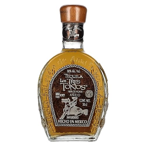 Los Tres Tonos AÑEJO Tequila 100% de Agave 38% Vol. 0,5l von Los Tres Tonos