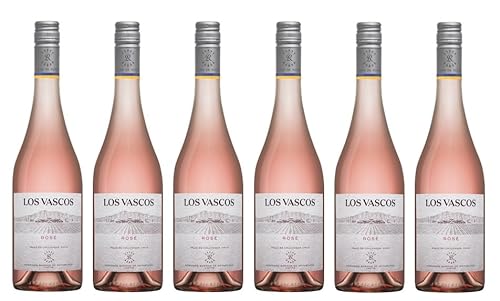6x 0,75l - Los Vascos - Rosé - Valle de Colchagua D.O. - Chile - Rosé-Wein von Los Vascos
