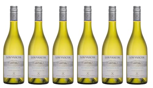 6x 0,75l - Los Vascos - Sauvignon Blanc - Valle de Colchagua D.O. - Chile - Weißwein von Los Vascos