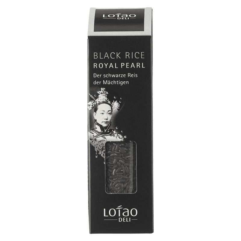 Bio Royal Pearl Black, Schwarzer Reis von Lotao