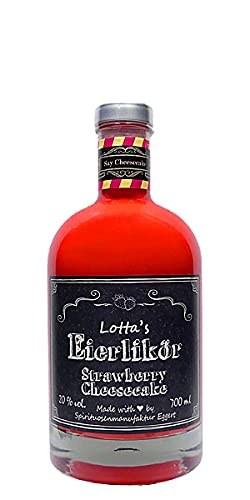 Lotta' s Eierlikör Strawberry Cheesecake 0,7 Liter Lotta' s Eierlikör Strawberry Cheesecake 0,7 Liter von Lotta´s