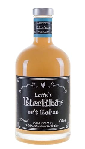 Lotta' s Eierlikör mit Kokos 0,7 Liter Lotta' s Eierlikör mit Kokos 0,7 Liter von Lotta