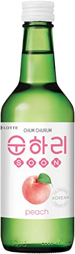 Lotte Soju, Chum Churum Peach, 12% vol - 1 x 350 ml, 580.0 grams von Lotte