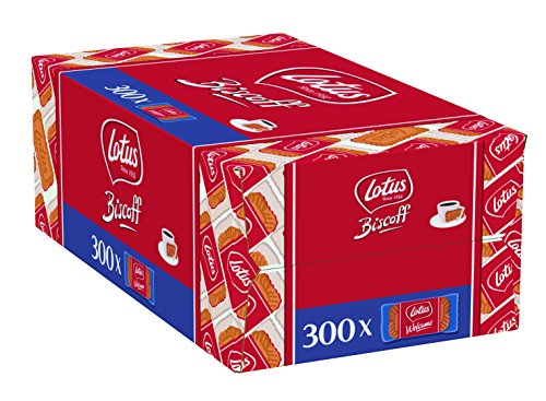 Lotus Lotus Biscoff 300 x 1 Stück Im Welcome-Design, 2er Pack (2 x 1.875 kg) von Lotus