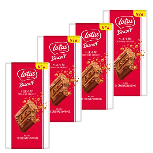 Lotus Milch Schokolade mit Speculoos 4x180g Lotus Milch Schokolade mit Speculoos 4x180g von Lotus