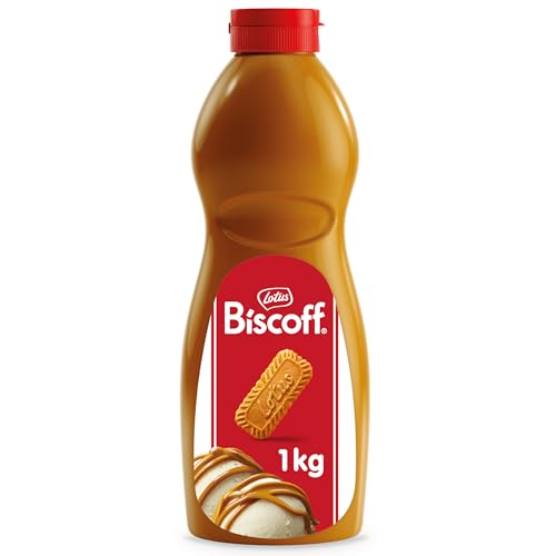 Lotus Biscoff | Topping | Dessert Sauce | Hergestellt aus dem Original Karamellisierten Keks | Vegan | Kein Zusatz von Aromen oder Farbstoffen | 1 kg von Biscoff