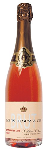 Bouvet Ladubay Crémant De Loire Rosé Brut 0.75 L Louis Despas, 3381, 3er Pack (3 x 750 ml) von Louis Despas