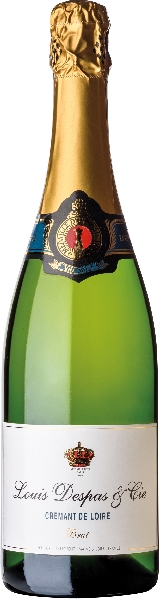 Louis Despas Cremant de Loire brut Jg. 80 Proz. Chenin Blanc, 20 Proz. Chardonnay