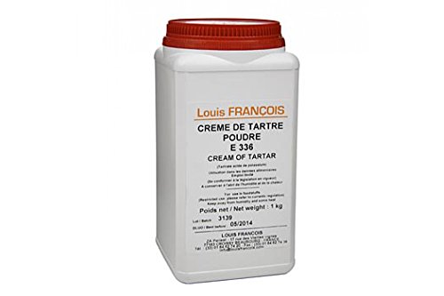 Weinstein-Pulver - Creme Detartre, Kaliumtartrat, E 336, 1 kg von Louis Francois