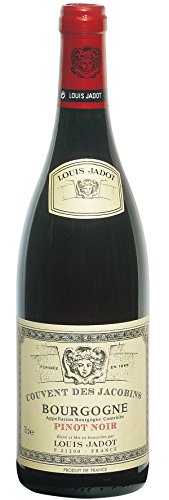 6x 0,75l - 2017er - Louis Jadot - Couvent des Jacobins - Pinot Noir - Bourgogne A.C. - Burgund - Frankreich - Rotwein trocken von Louis Jadot
