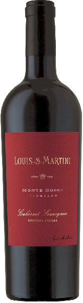 Louis M. Martini Monte Rosso Caberbet Sauvignon malolaktische Gärung, neue franz. Eichenfässer, insgesamt 27 Monate Reifung von Louis M. Martini