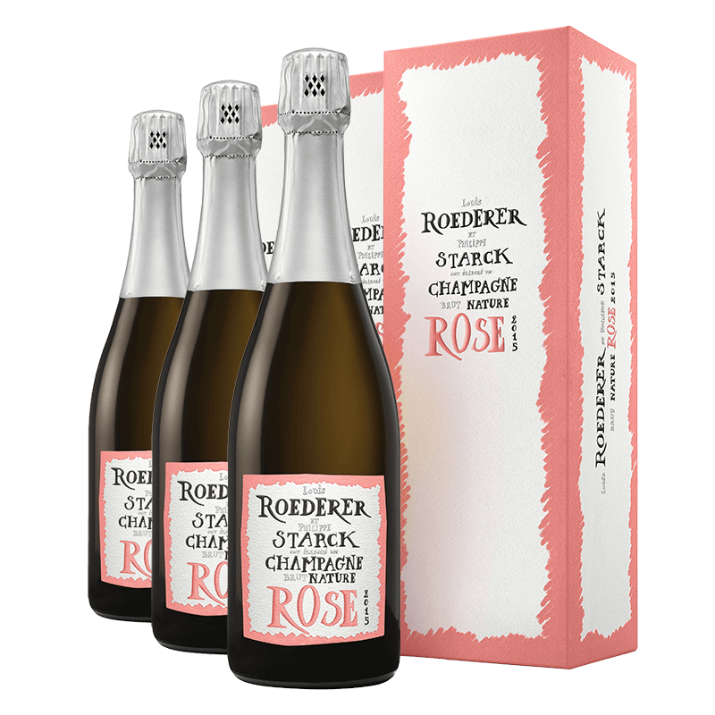 Louis Roederer : Brut Nature Rosé Édition Limitée by Philippe Starck 2015 von Louis Roederer