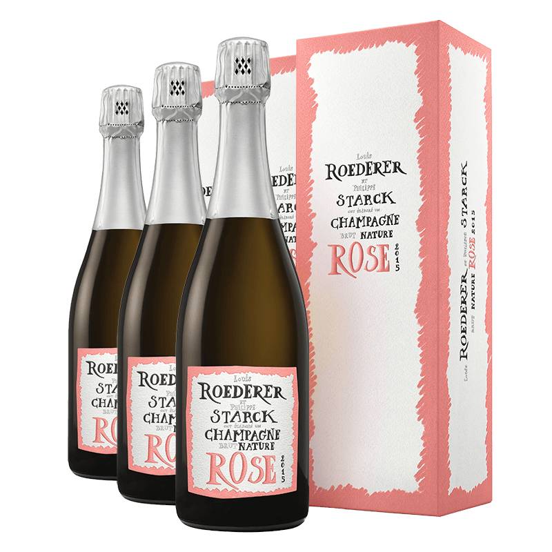 Louis Roederer : Brut Nature Rosé Édition Limitée by Philippe Starck 2015 von Louis Roederer