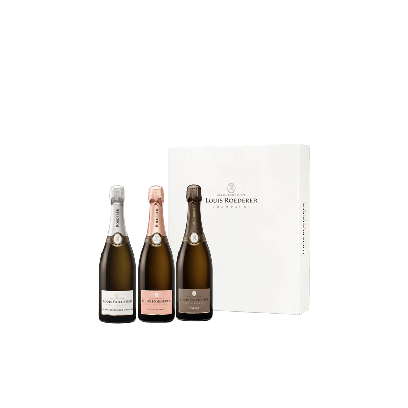 Louis Roederer : Coffret Rosé Vintage 2016, Vintage 2015 et Blanc de Blancs 2015 von Louis Roederer