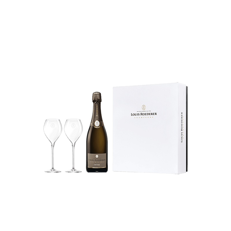 Louis Roederer : Coffret Vintage + 2 Flûtes 2014 von Louis Roederer