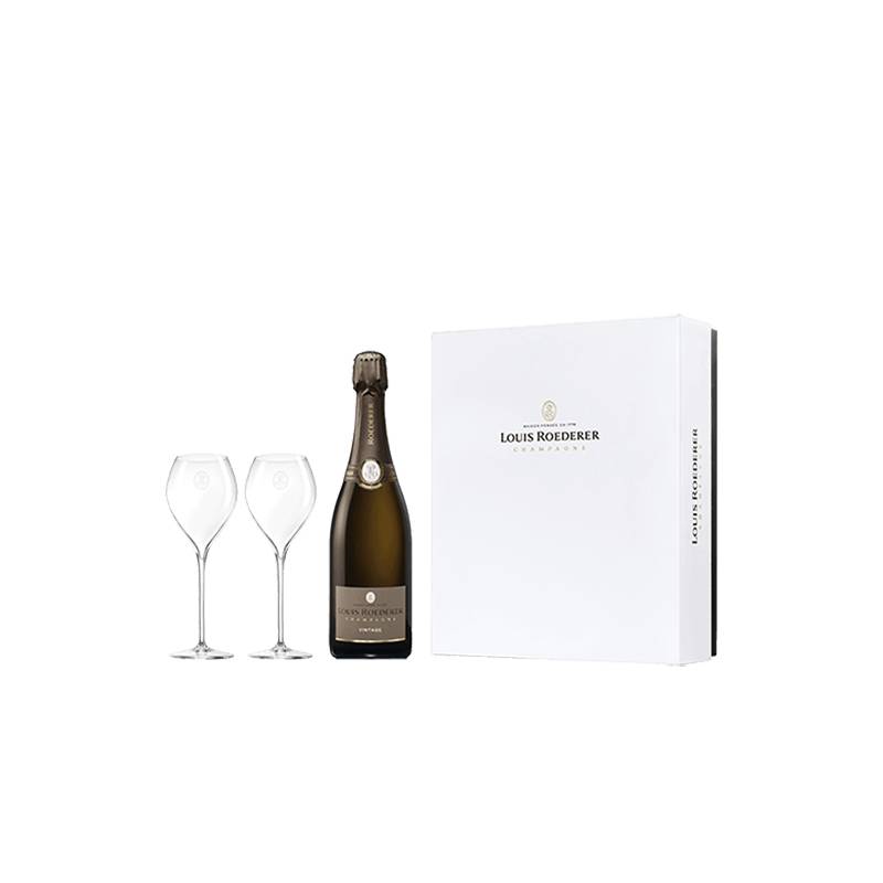 Louis Roederer : Coffret Vintage + 2 Flûtes 2014 von Louis Roederer