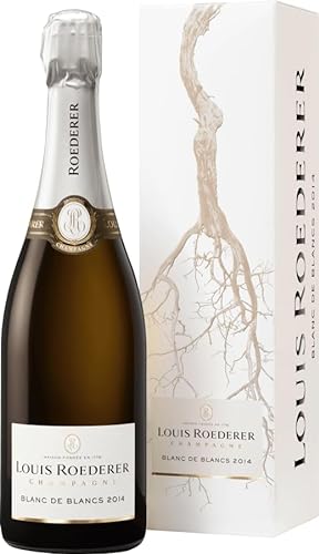 Louis Roederer Blanc de Blancs Brut Vintage 2014 Champagner in Geschenkpackung Graphic 12% 0,75l Flasche von Louis Roederer