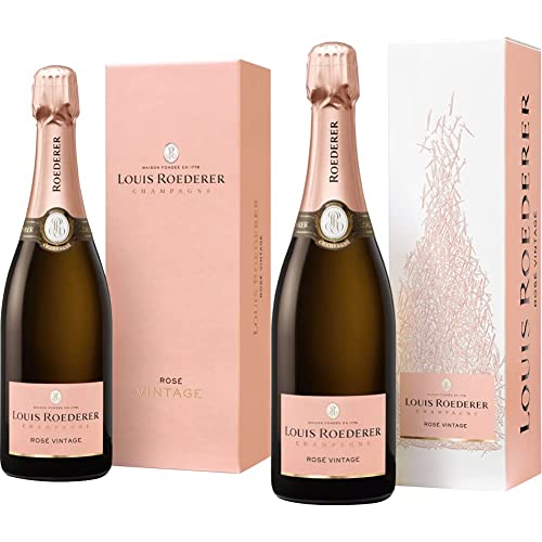 Louis Roederer Champagne Brut Rosé Champagner in Geschenkpackung (1 x 0.75 l) & Champagne Rosé Brut Champagner in Geschenkpackung (1 x 0.75 l) von Louis Roederer