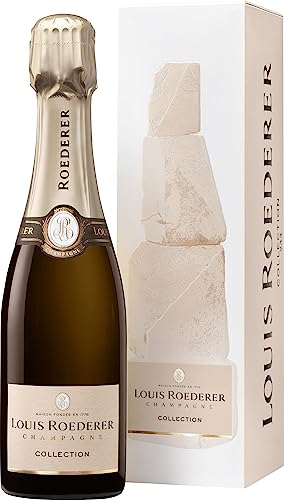 Louis Roederer Champagne Collection 244 Halbflasche in Geschenkpackung - Nachfolger Brut Premier Champagner (1 x 0.375 l) von Louis Roederer