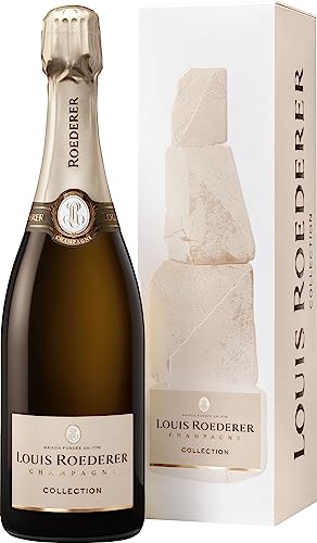 Louis Roederer Champagner Collection 244 in Grafik-Geschenkpackung - Nachfolge Brut Premier Champagner (1 x 0.75 l) (Packung mit 6) von Louis Roederer