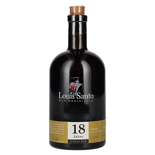 Louis Santo 18 Years Old Ron Dominicano Single Rum 44% Vol. 0,5l Louis Santo 18 Years Old Ron Dominicano Single Rum 44% Vol. 0,5l von Louis Santo
