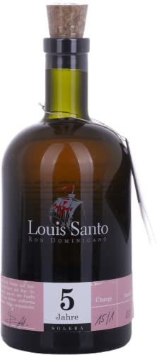 Louis Santo 5 SOLERA Ron Dominicano 38% Vol. 0,5l von Louis Santo