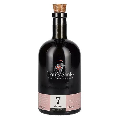 Louis Santo 7 Years Old Single Rum Ron Dominicano 40% Vol. 0,5l Louis Santo 7 Years Old Single Rum Ron Dominicano 40% Vol. 0,5l von Louis Santo
