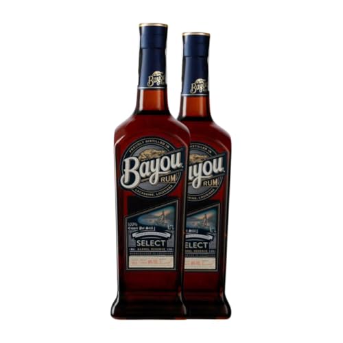 Rum Louisiana Bayou Select 70 cl (Karton mit 2 Flaschen von 70 cl) von Louisiana Spirits