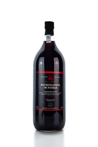 Mavrodaphne Loukatos 15% 2 Liter Flasche griechischer Süßwein Likörwein Dessert Rotwein von Loukatos
