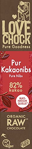 LoveChock Bio LOV Pur/Kakaonibs 82 % (2 x 40 gr) von Lovechock