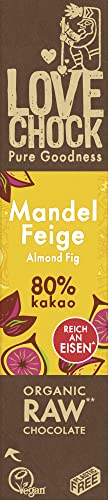 LoveChock Bio LOV Mandel/Feige 80 % (2 x 40 gr) von Lovechock