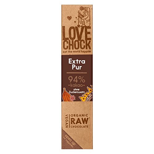 Lovechock Rohschokolade mit 94% Kakao (40 g) - Bio von Lovechock