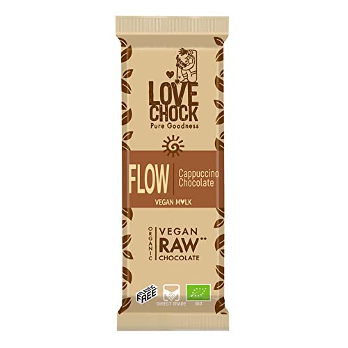 LOVECHOCK Mini-Tafel, Cappuccino Schokolade, 35g (12er Pack) von Lovechock