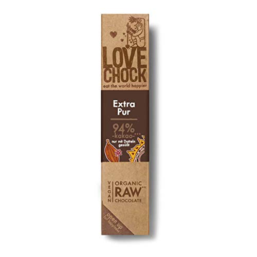 Lovechock - Riegel Extra Pur - 40 g - 12er Pack Lovechock - Riegel Extra Pur - 40 g - 12er Pack von Lovechock