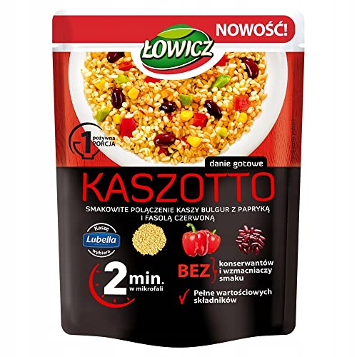 Kaschotto Kaschotto Kaschotto Kajaks Bulgur Paprika und Bohnen 250g von Łowicz