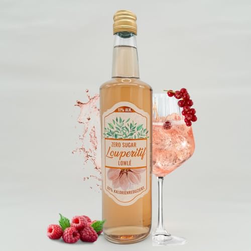 Lowlé Lowperitif | 11% ALK. | Zuckerfrei & Kalorienarm | Aperitif (Für Wildberry Mixdrink, 1 x 0,7 l) (1 x 0,7 l, Lowlé (Wildberry)) von Lowtails