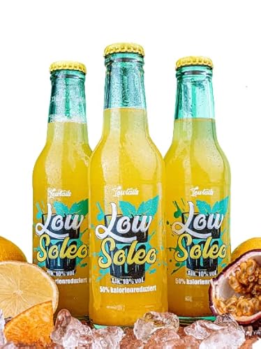 Lowtails Lowsoleo | Frischekick aus der Flasche | alkoholisches Mischgetränk | kalorienfrei gesüßt | Orange-Maracuja Geschmack | für ketogene Ernährung | 12x 0,2 Liter Lowtails Lowsoleo | Frischekick aus der Flasche | alkoholisches Mischgetränk | kalorienfrei gesüßt | Orange-Maracuja Geschmack | für ketogene Ernährung | 12x 0,2 Liter von Lowtails