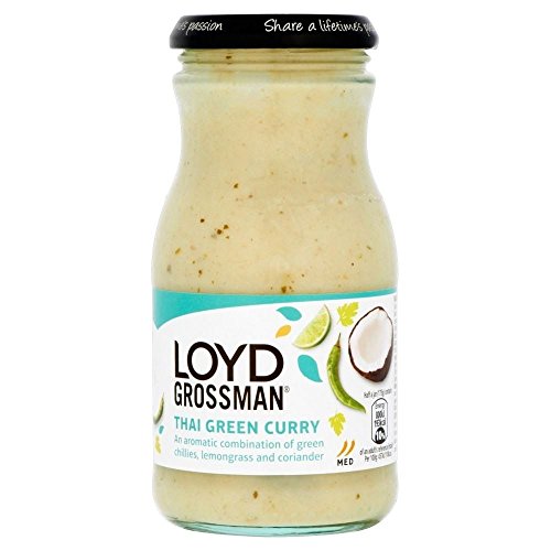 Loyd Grossman Green Thai Curry Sauce (350g) - Packung mit 2 von Loyd Grossman