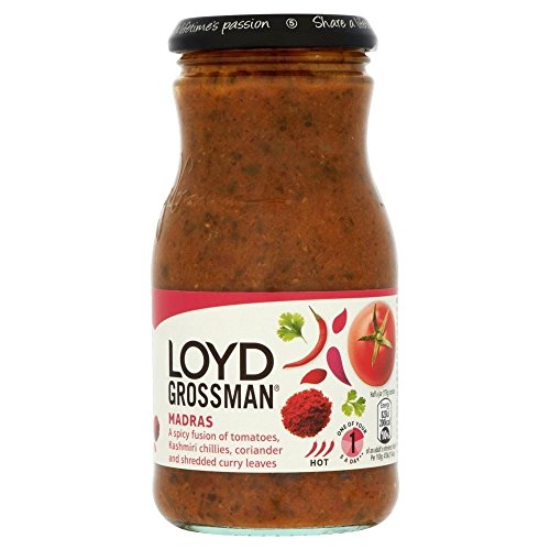 Loyd Grossman Madras Curry Sauce (350g) - Packung mit 2 von Loyd Grossman